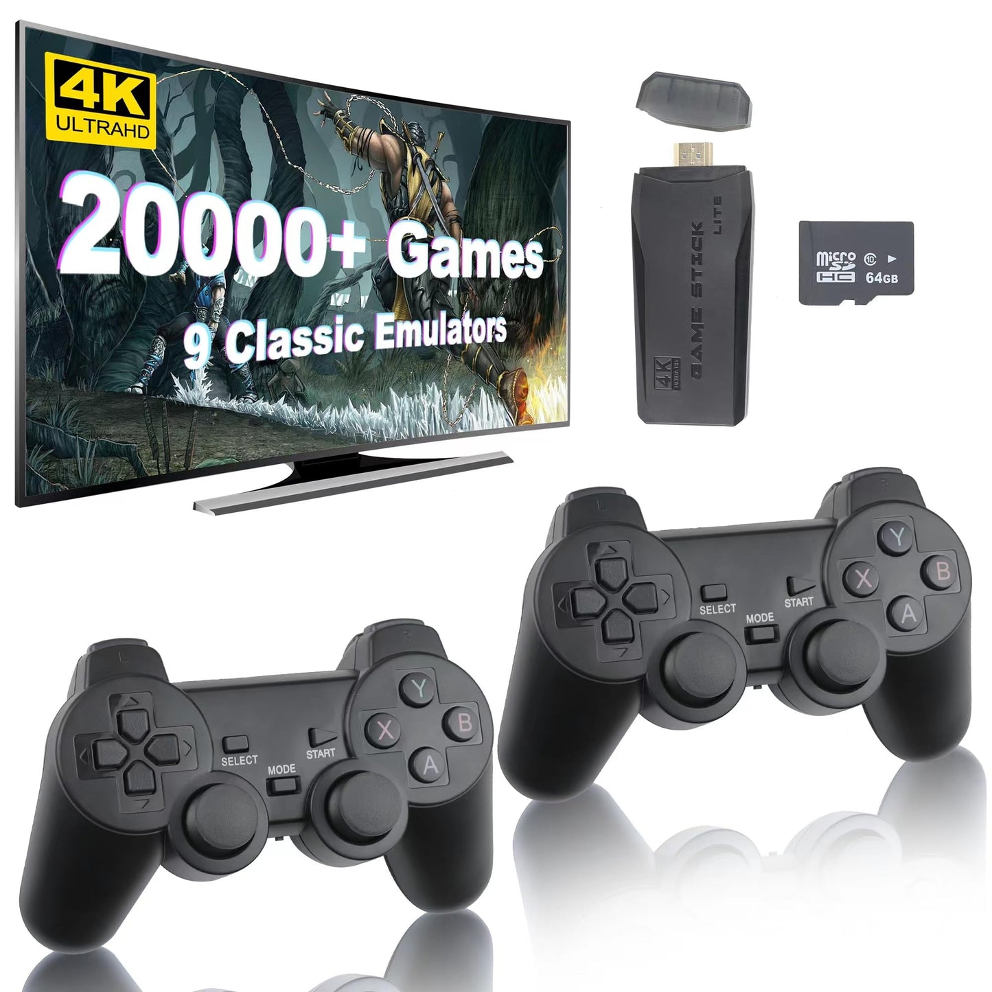 Retro Video Game Console