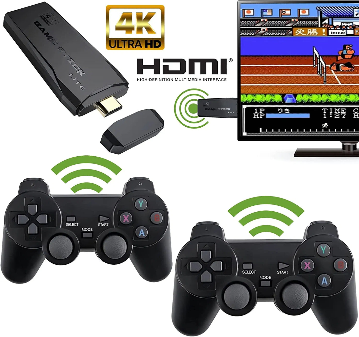 Retro Video Game Console